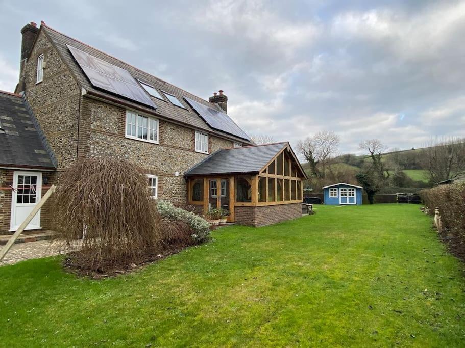 Eco-Friendly Dorset Cottage With Spa Set In Heart Of Countryside Sydling St Nicholas Exterior foto